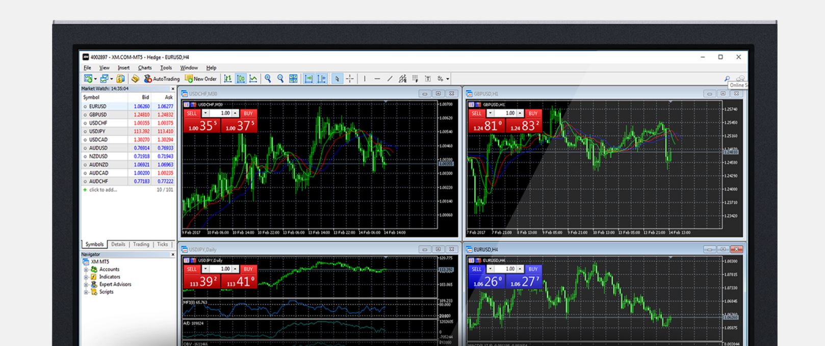 xm mt5 metatrader trading platform