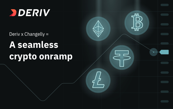 Deriv x Changelly A seamless crypto onramp