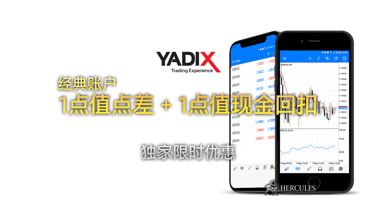YADIX - Yadix 1 点值现金回扣