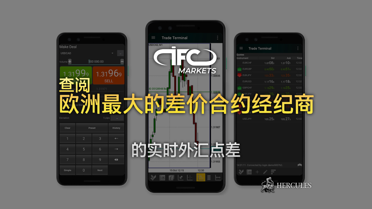 IFC Markets - IFC Markets 的实时外汇点差  "欧洲最大的差价合约经纪商"