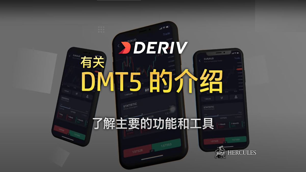 Deriv - 有关 Deriv MT5 (DMT5) 的介绍 - 主要功能和工具