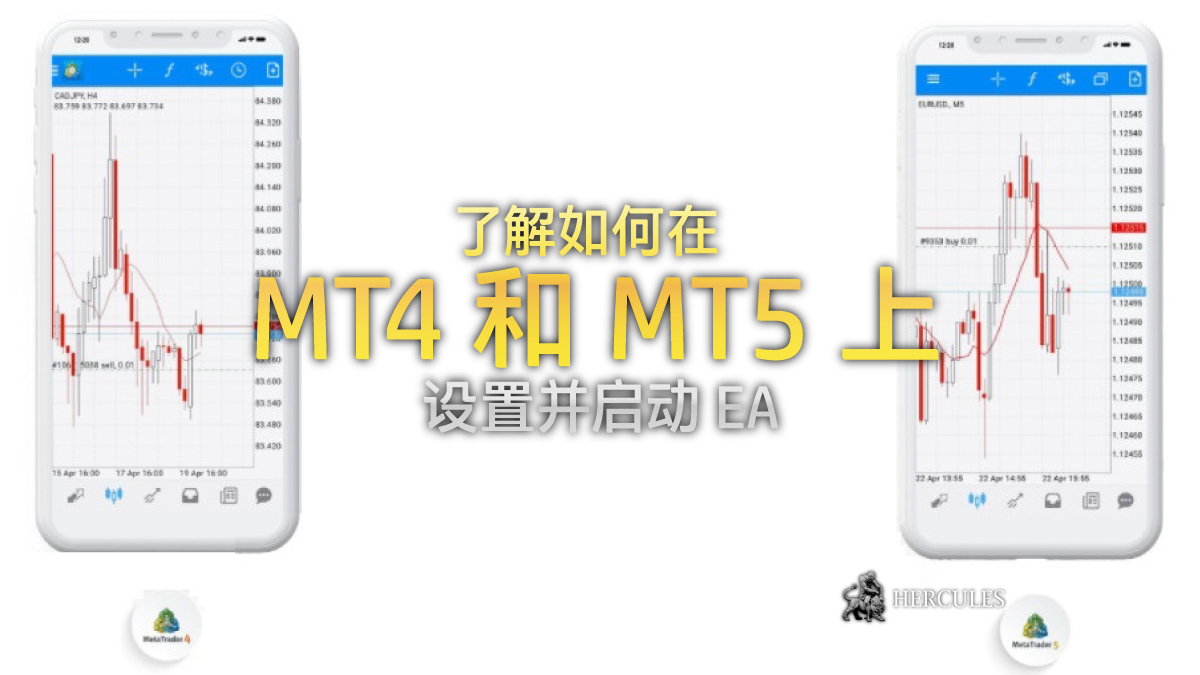 如何在 MT4/MT5 上设置并启动 EA  (交易机器人)？