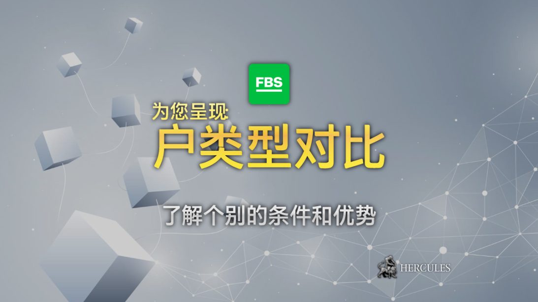 所有 FBS 外汇账户类型对比 - 美分、迷你、零点差、ECN 和标准