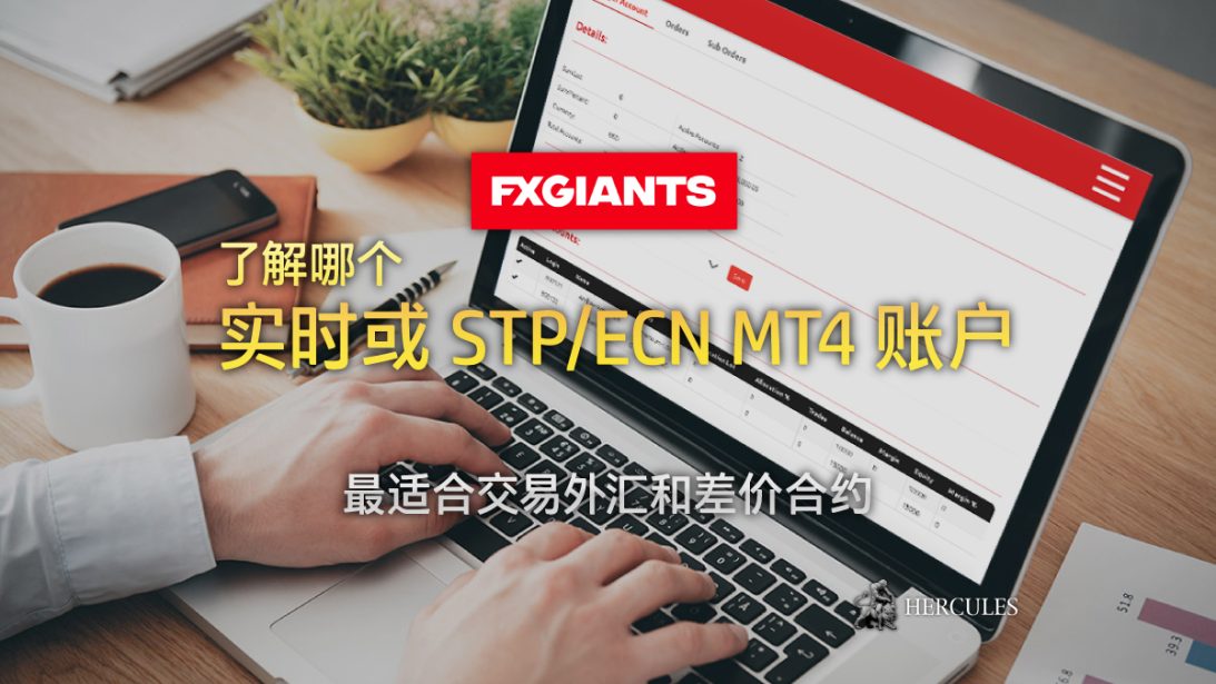 哪一个 FXGiants MT4 账户类型最适合交易外汇和差价合约