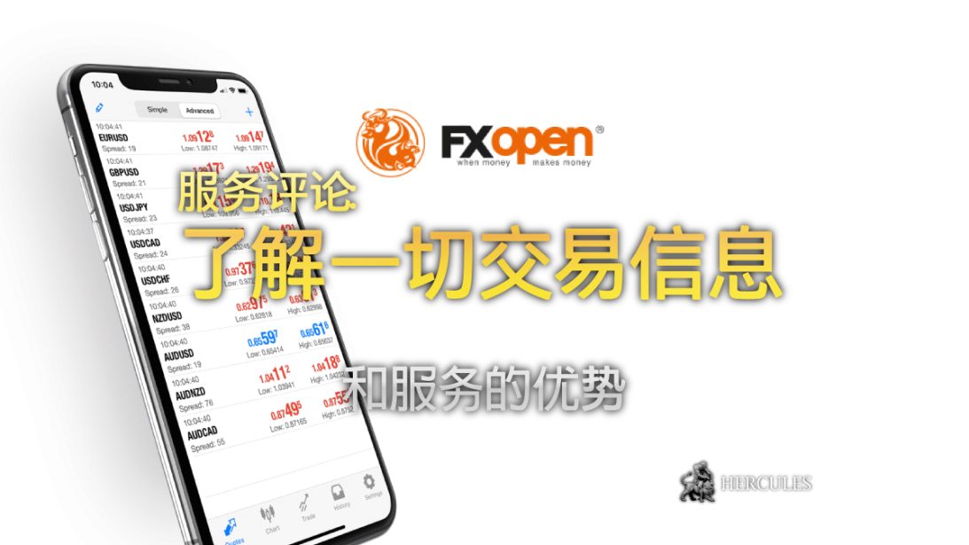 FXOpen 的服务评论 - 拥有 MT4 和 MT5 的 STP 外汇、差价合约和加密货币的经纪商