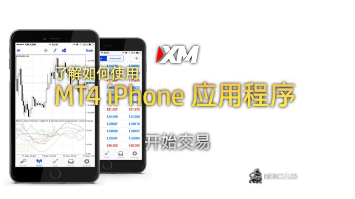 如何在 XM Trading (XM Global) MT4 iPhone 应用程序上开始交易