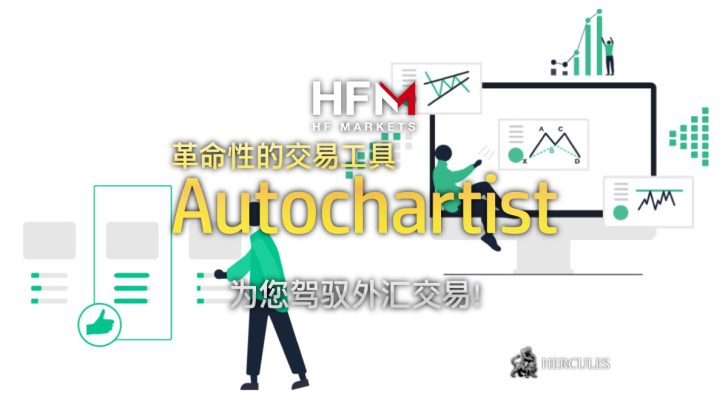 使用 HFM 的 Autochartist 和先进工具进行交易，方法如下。