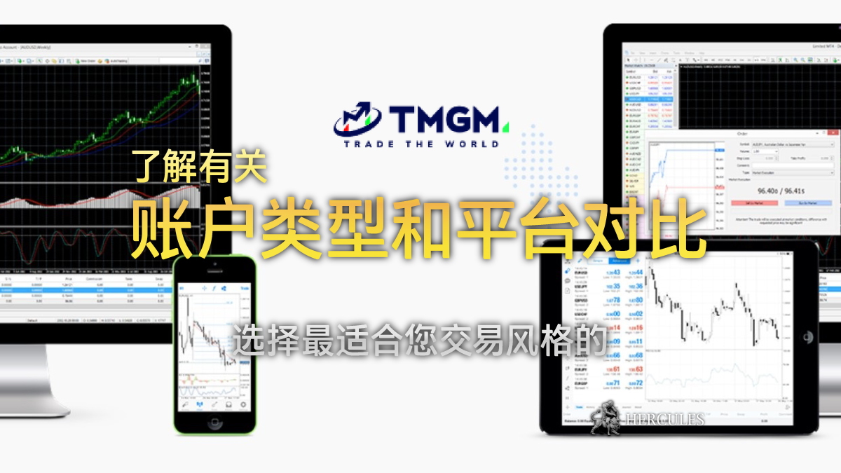 TMGM - TMGM 外汇交易账户类型和平台比较