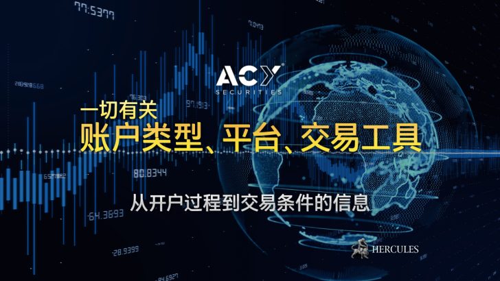 开设 ACY 证券账户 Standard (标准)、ProZero 和 Bespoke 帐户