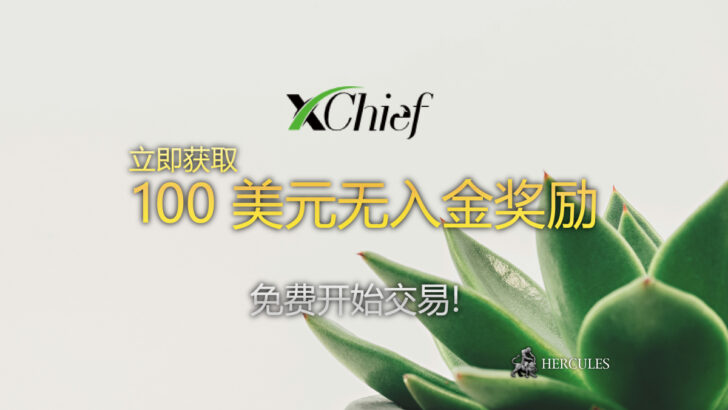 xChief 的 100 美元无入金奖励