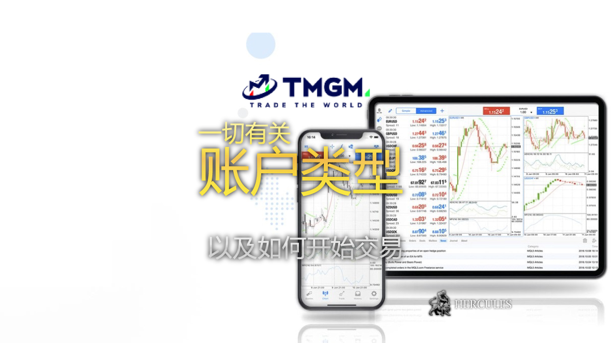 TMGM - 如何开设 TMGM 的外汇交易账户？ | 账户类型和平台