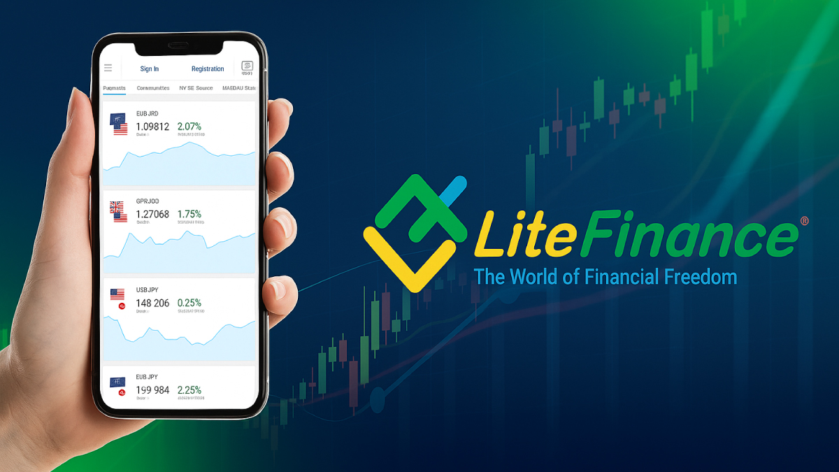 LiteFinance (LiteForex) - 如何开通LiteFinance外汇交易账户?