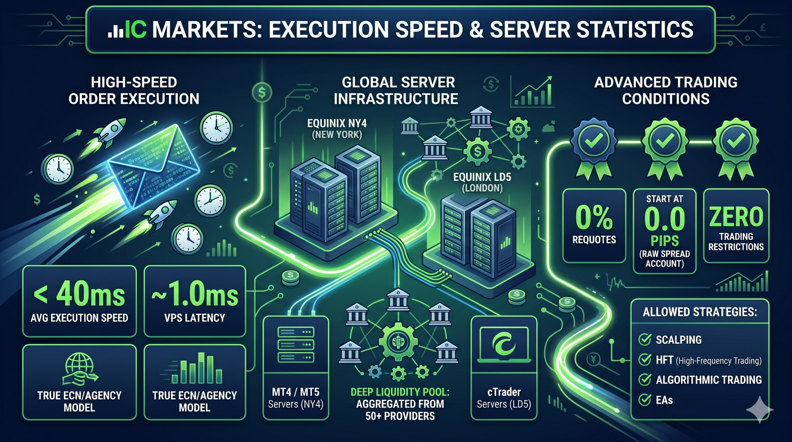 IC Markets - 2026年5月 IC Markets 报告：执行速度、滑点、订单拒绝/重新报价等