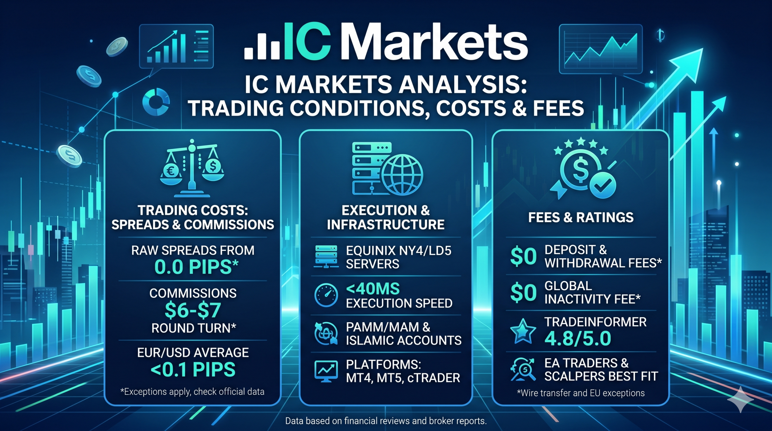 IC Markets - 2026年5月 IC Markets 报告：点差、隔夜利息成本、资金费用及其他佣金