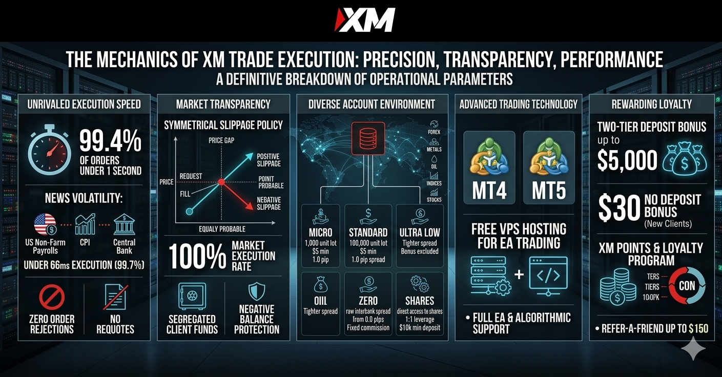 XM Report Execution Speed, Slippage, Order Rejection Requotes etc